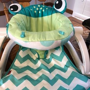 Frog baby seat